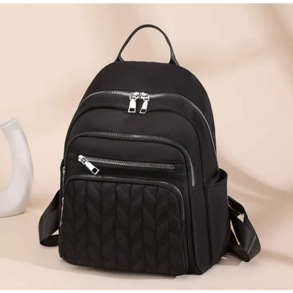 Tas Ransel Wanita Import Tas Ransel Wanita Waterproof Bahan Nylon Tas Ransel Kekinian Tas Ransel Wan