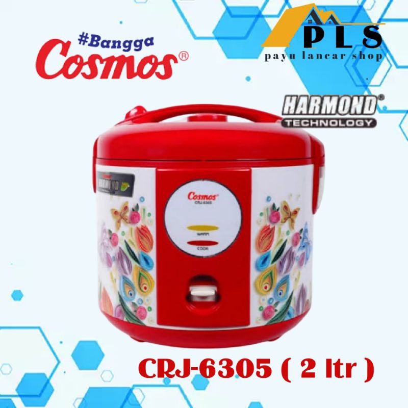 COSMOS HARMOND magicom 2 liter CRJ-6305, rice cooker cosmos 6305, magic com cosmos