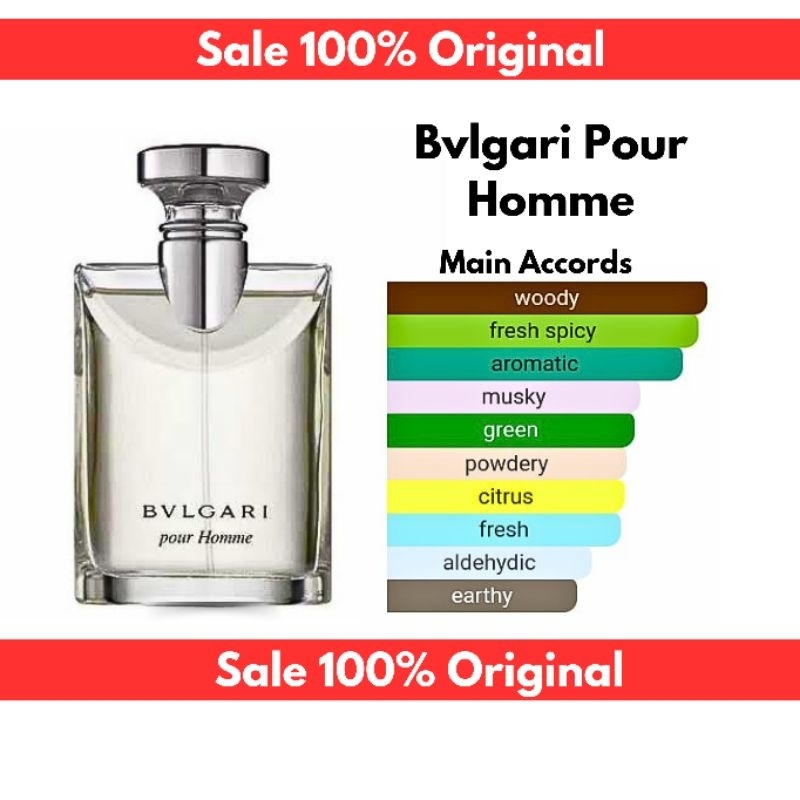 Parfum Bvlgari Pour Homme 100 ML | EDP Original Parfume