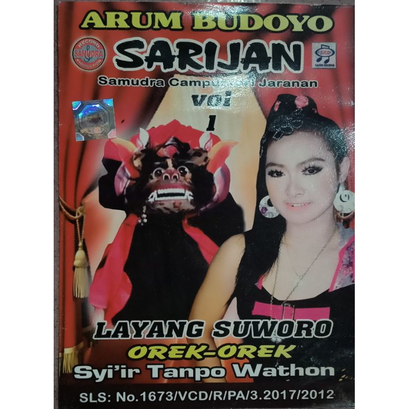 VCD original album jaranan campursari SARIJAN