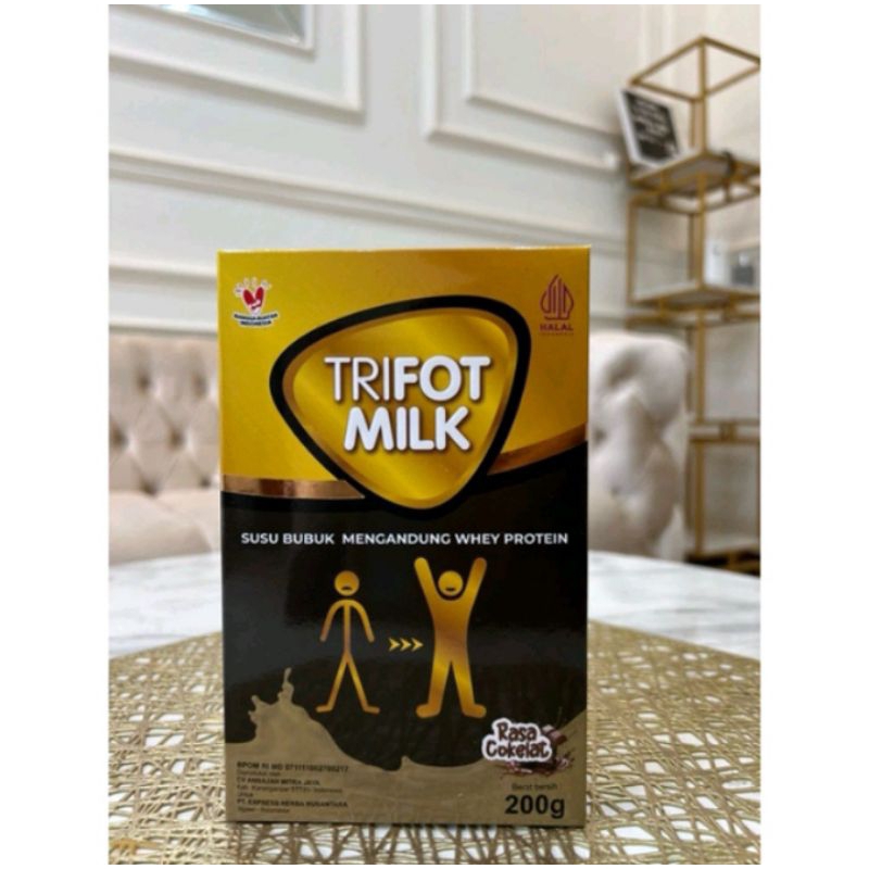 

TRIFOT Milk Rasa Coklat Susu Penambah Berat Badan ORIGINAL BPOM Diskon bisa COD