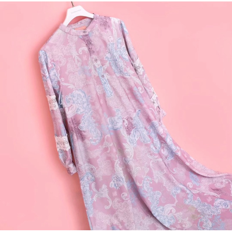 Livinia Dress Riamiranda Kamala Summer 2024 Dress RM Ria Miranda Abaya Kaftan Gamis Wanita