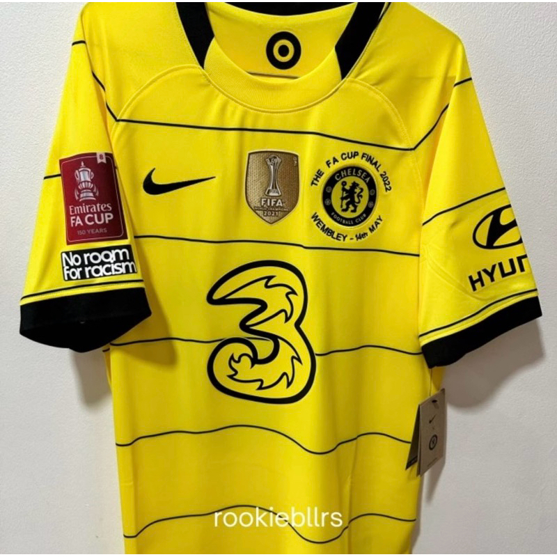 Jersey Chelsea FC Away Kit 2021/22 Original Mount RARE