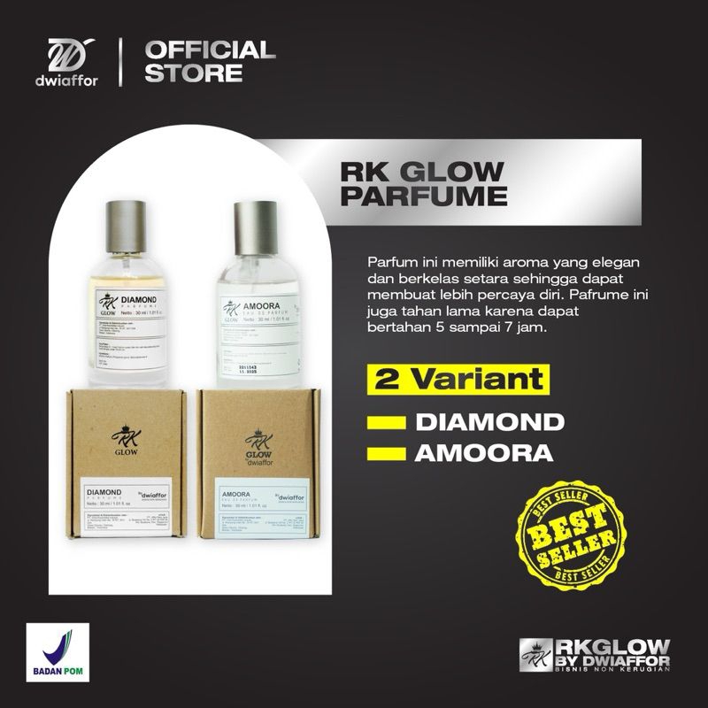 RK GLOW PARFUM BY DWIAFFOR