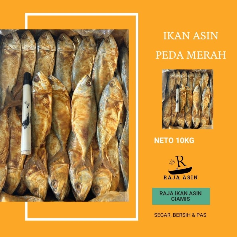 

IKAN ASIN PEDA MERAH 10KG