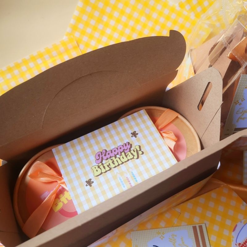 

ZMUFF BITES hampers brownies bites 2 cup|FREE kartu ucapan|birthday|(baca deskripsi)