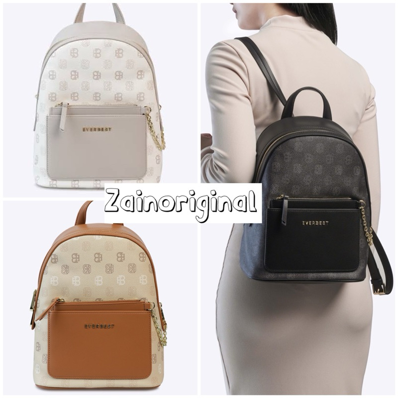 READY ORIGINAL EVERBEST NOVAL BACKPACK TAS RANSEL TAS GENDONG WANITA