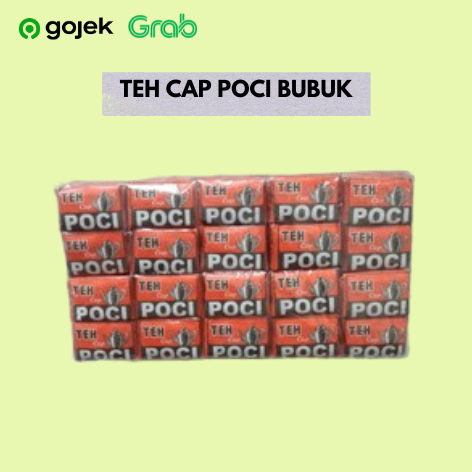 

Teh Cap Poci Coklat Merah 8 Gram Isi 50 Bungkus (1 Bal)