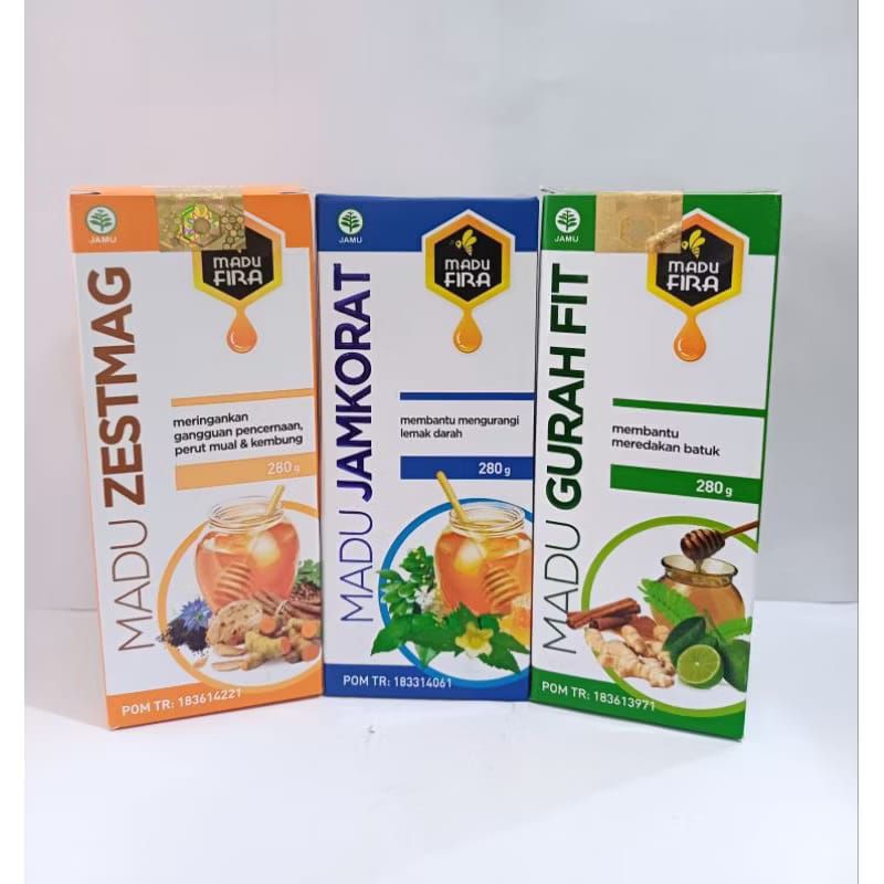 

Madu Zestmag 280gr | Madu Jamkorat 280gr | Madu Gurahfit 280gr