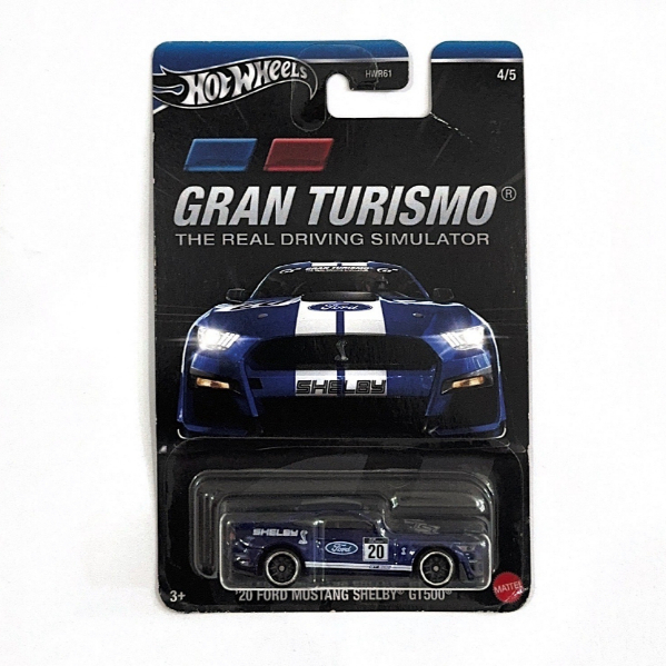 HOT WHEELS GRAN TURISMO '20 FORD MUSTANG SHELBY GT500