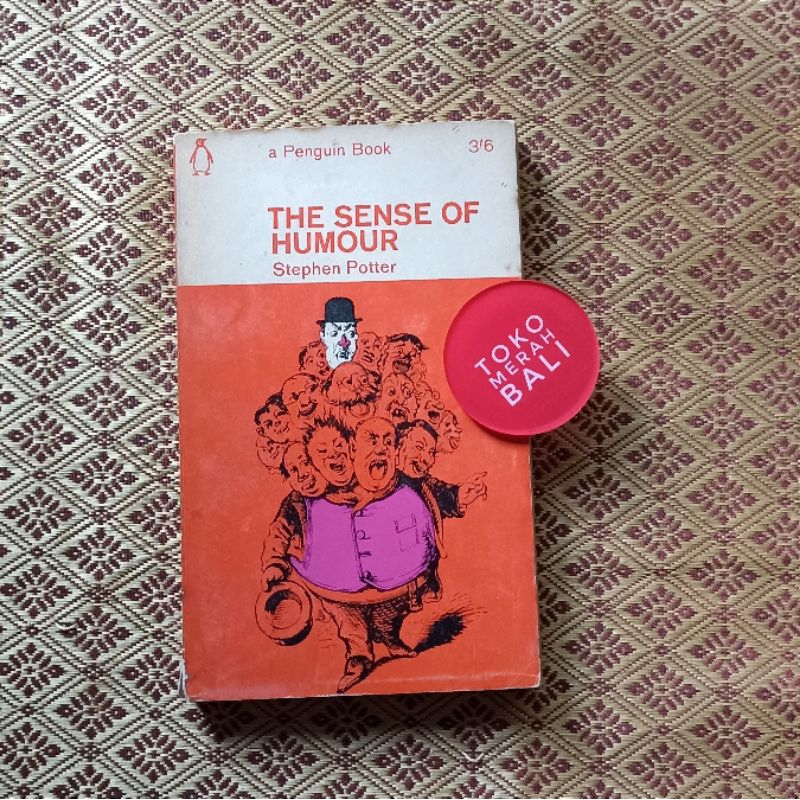 Buku humor The Sense of Humour by Stephen Potter, buku English humor, buku jokes ala Graham Greene, 