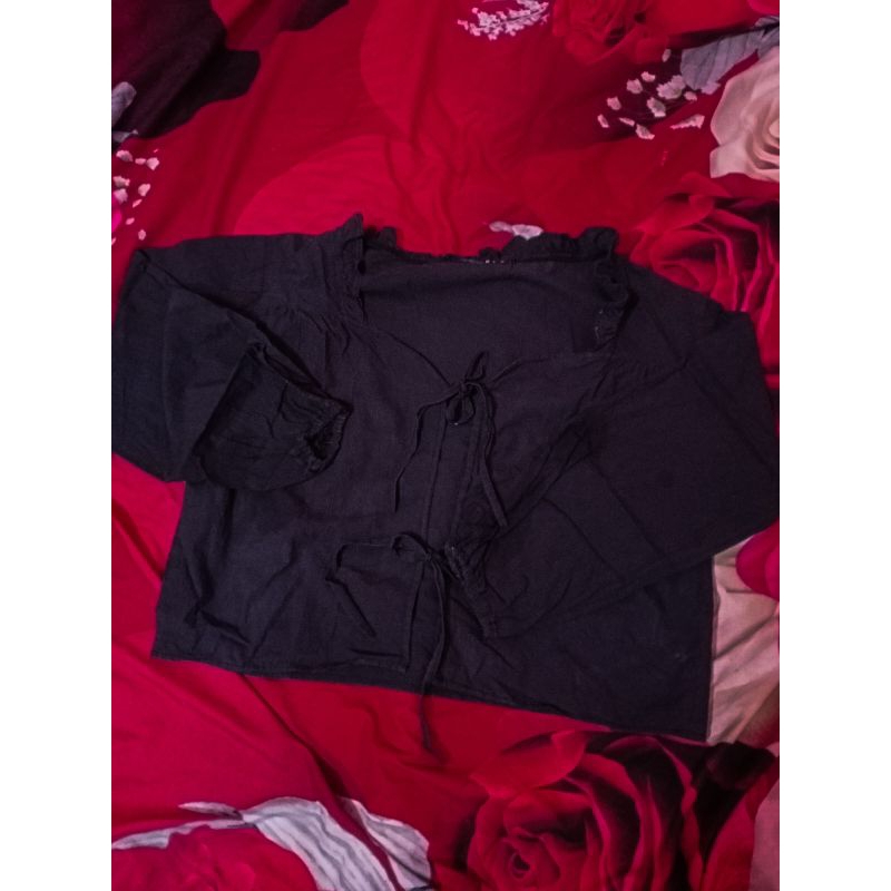 Cardigan Tali Hitam I GOT C