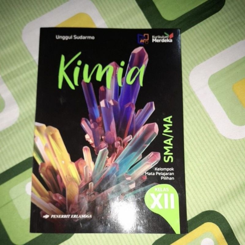 Buku Kimia Erlangga kurikulum merdeka kelas 12