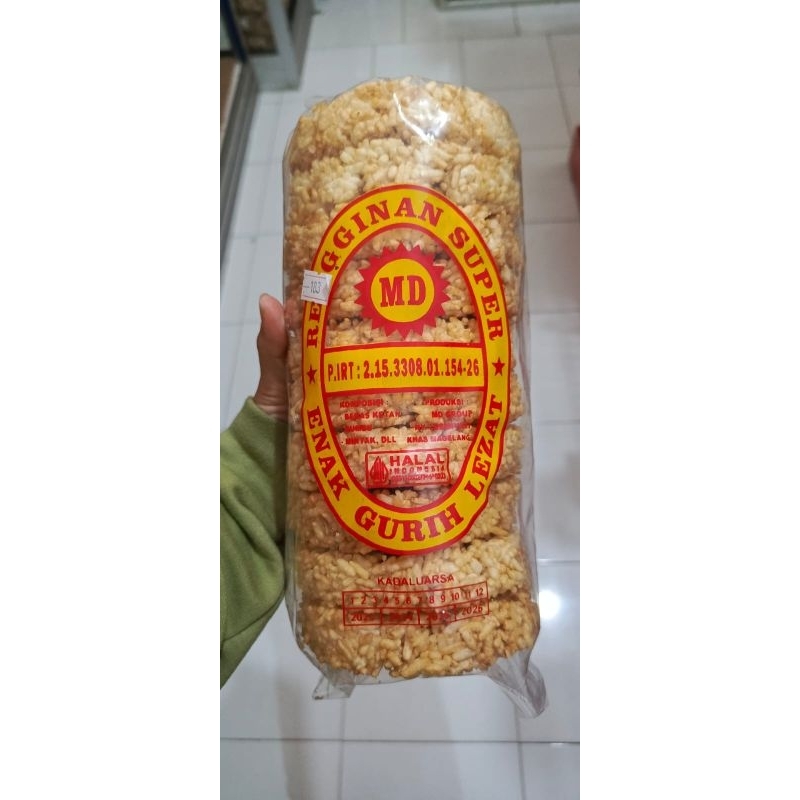 

Rengginang Super - Rengginang gurih enak - ukuran besar