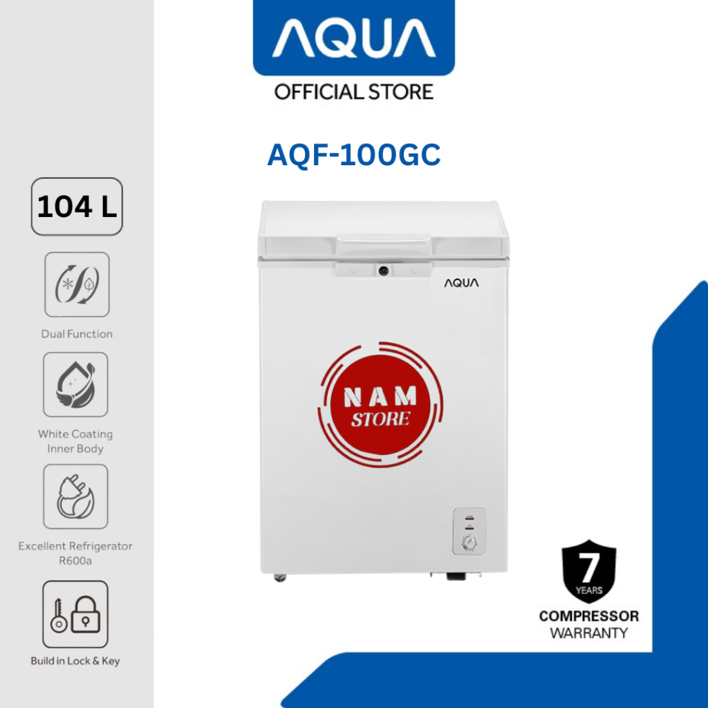 Chest Freezer AQUA AQF-100MC, AQF-150MC, AQF-220MC | NAM STORE