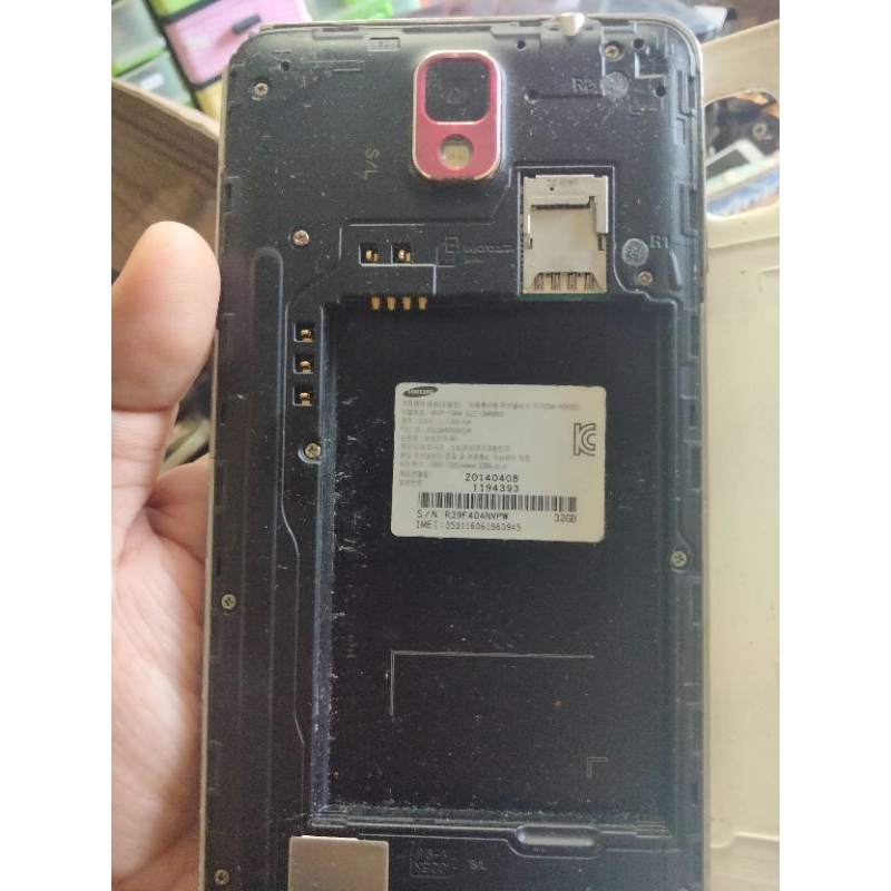 Samsung Note 3 LTE/4G minus lcd