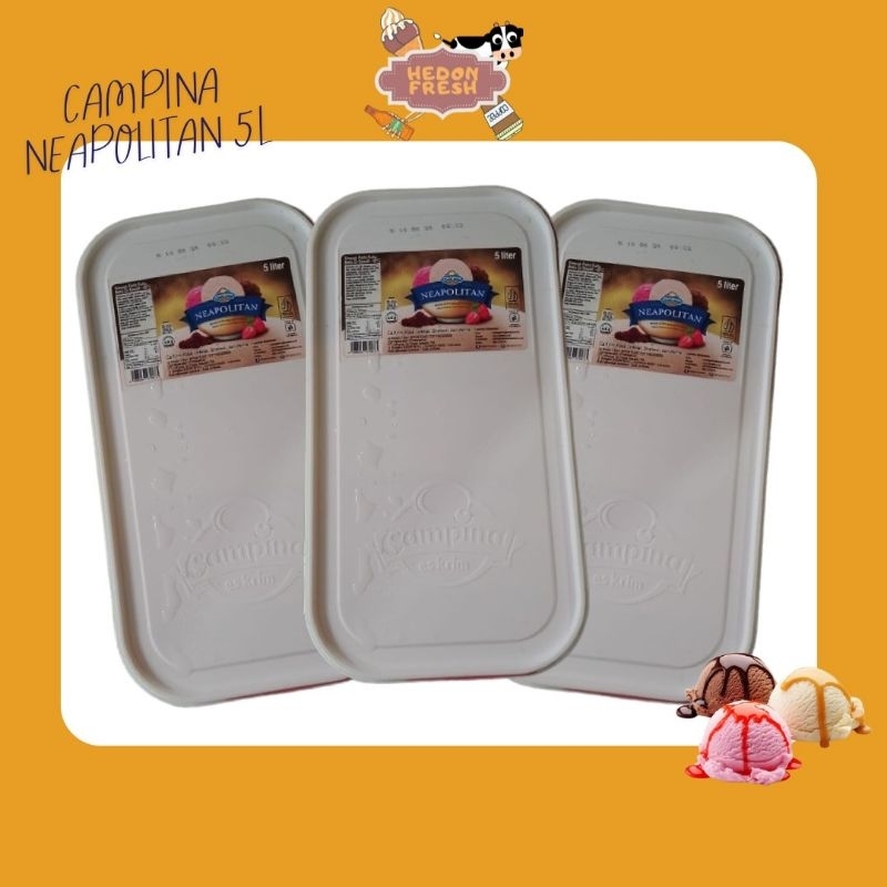 

Campina Neopolitan 3 in 1 5L