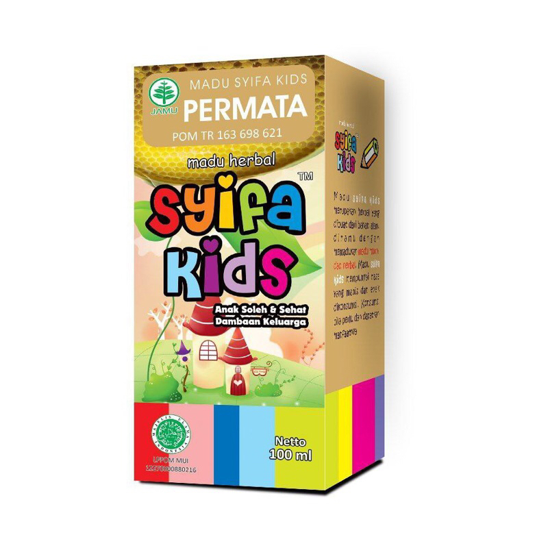 

Madu herbal Syifa kids Anak Soleh dan Sehat Dambaan Keluarga