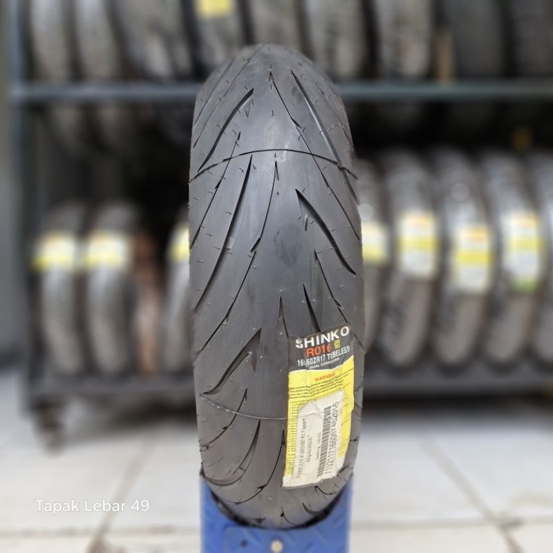 Ban SHINKO 016 Verge 2x Radial 160.60.17 Ban Balap Cornering dan Harian Ban Motor ER6 R25 MT25 dll
