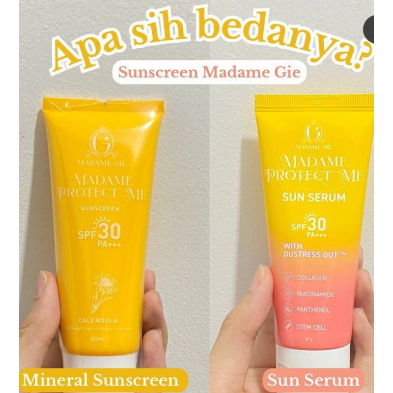 SUNSCREEN MADAM GIE SPF 30 PA+++ SUNSERUM MADAM GIE SPF 30 PA+++ | SUNSCREEN MADAM GIE MINERAL SUNSC