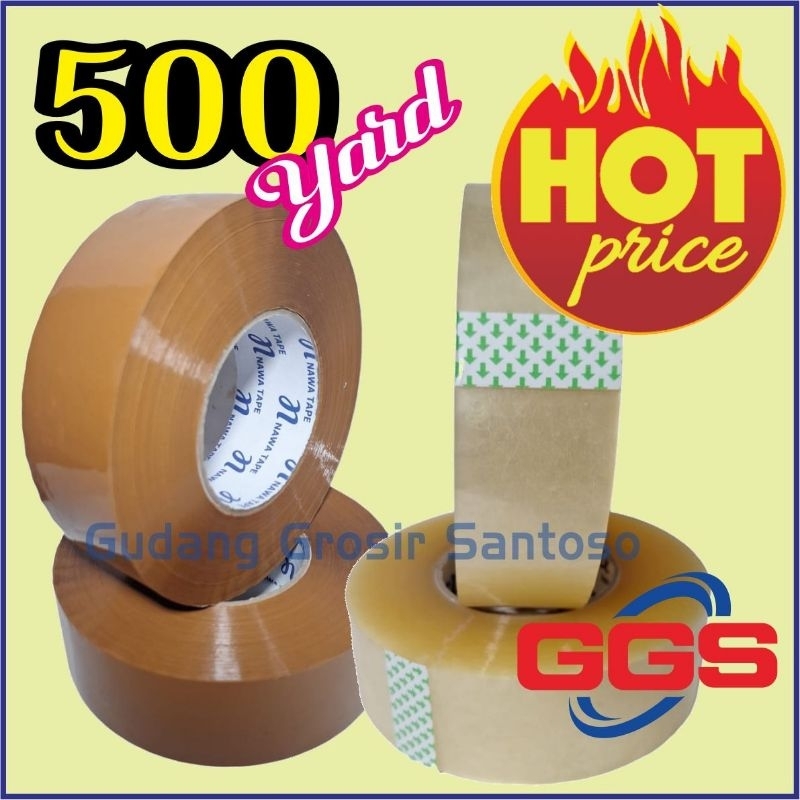 

LAKBAN BENING/COKLAT 45X500 YARD