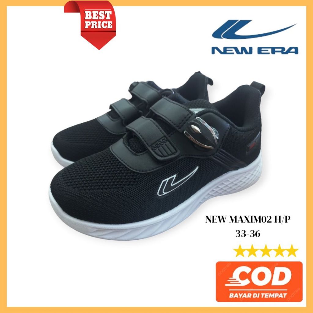 New era Sepatu Anak Laki laki atau Perempuan Model Terbaru Spatu Anak Cowok dan Cewek Bahan Rajut Mo