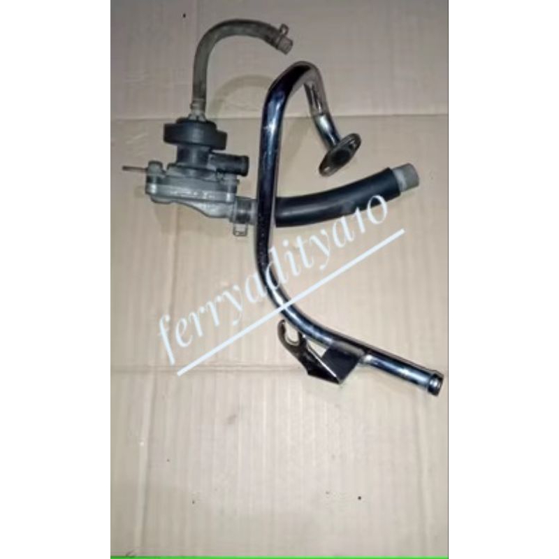 pipa selang emisi yess tabung gas buang Jupiter Z Vega R new original