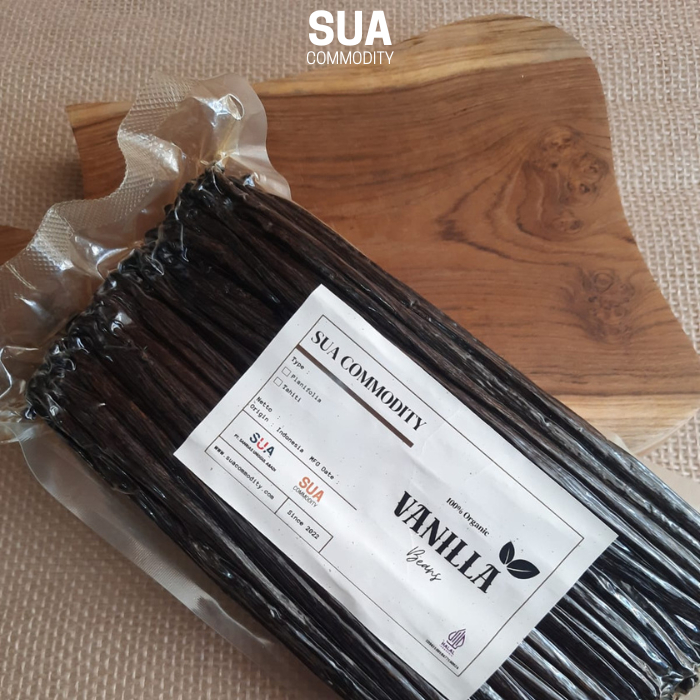 

Vanila Beans Planifolia - Gourmet Vanila - 10 gram