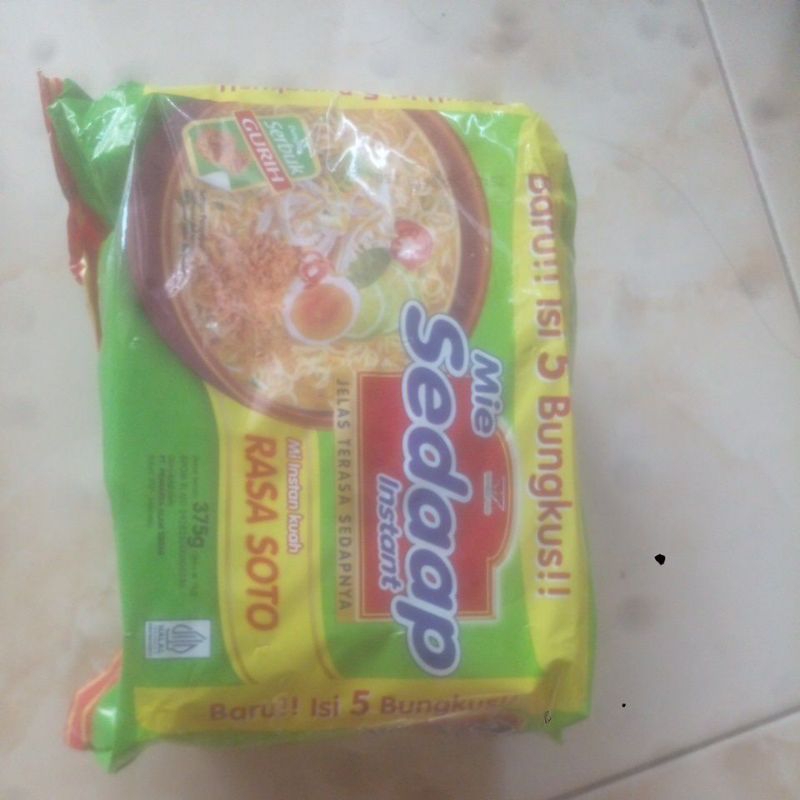 

Sedaap mie soto mie kuah soto isi 5
