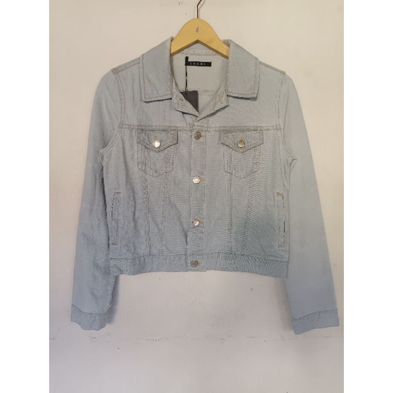 PL jaket denim cewek crop INGNI