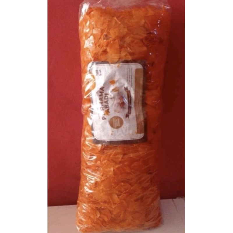 

KERUPUK BAWANG ORENS 500g /TOPPING SEBLAK