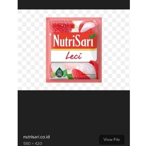 

Nutrisari Rasa Lecy 22gr