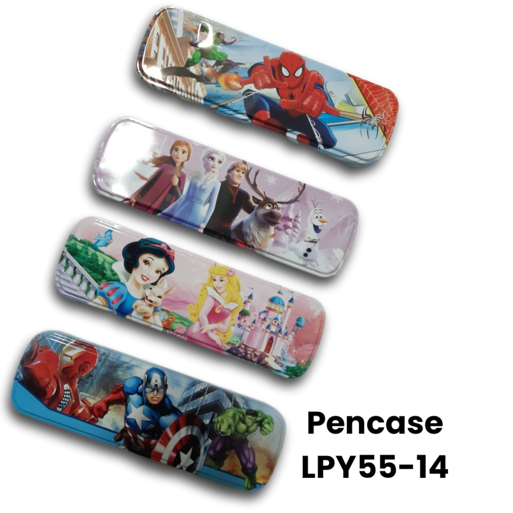 

Tempat Pensil Pen Case Kaleng Anak LPY-55 Gambar Karakter Lucu