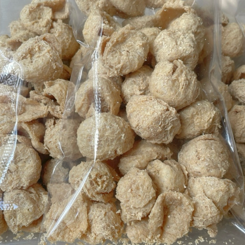 

Kerupuk Tahu Walik Bulat (130g)