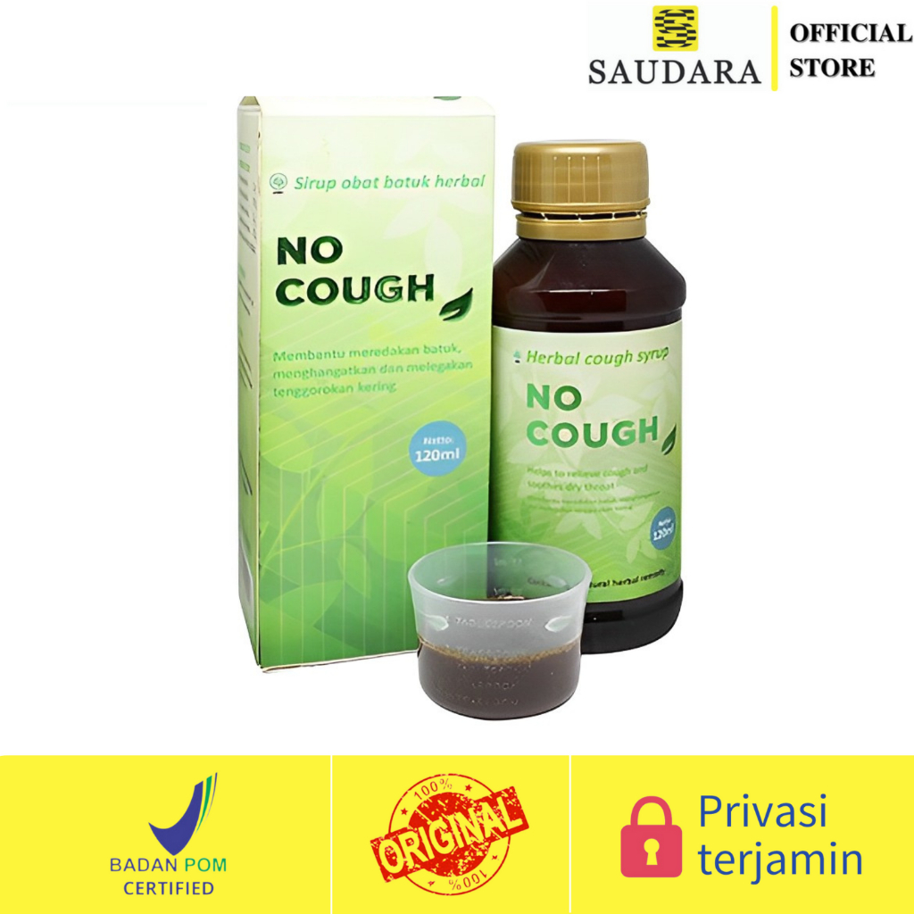 No Cough Syrup - Ukuran 120 Ml