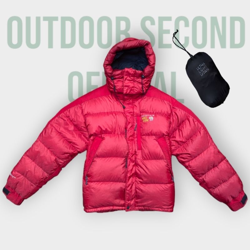 jaket bulu angsa Mountain Hardwear Sub Zero Sl Hooded Goose Down Jacket waterproof bulang gorpcore o