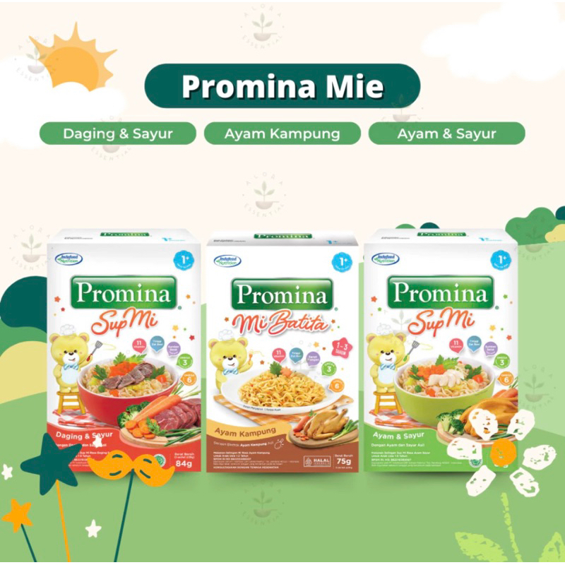 PROMINA Sup Mie / Promina Mie Batita / Makanan Bayi / Cemilan Bayi / Snack Bayi