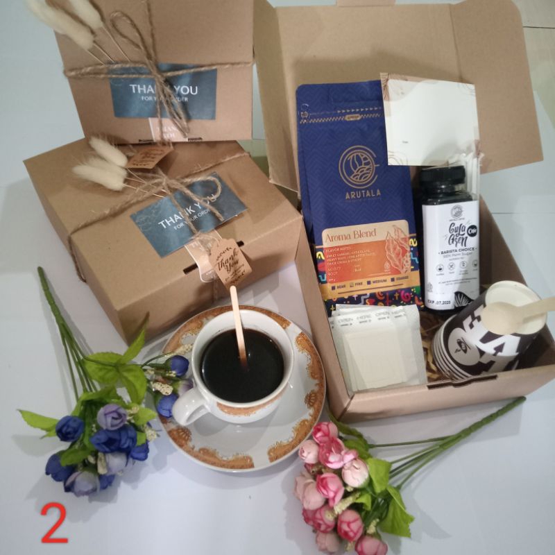 

Hampers kopi set arutala premium // Gift kopi komplit