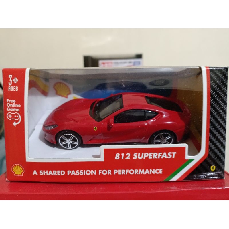 Burago Shell Ferrari 812 Superfast