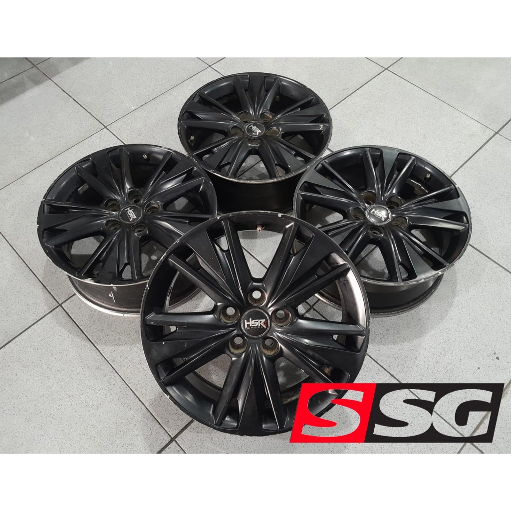 VELG SECOND COPOTAN HSR WHEEL STD INNOVA VENTURER RING 17 LEBAR 6,5 PCD 5X114,3 ET35 COCOK UNTUK INN