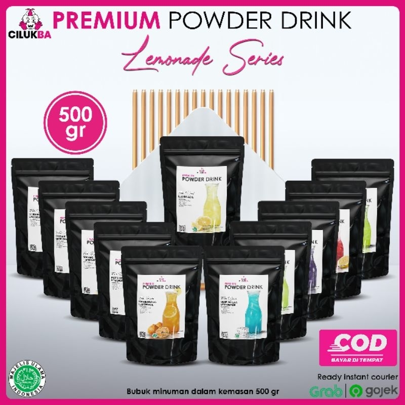 

Cilukba Bubuk Minuman Instan Lemonade Series 500 gr / Premium Powder Drink