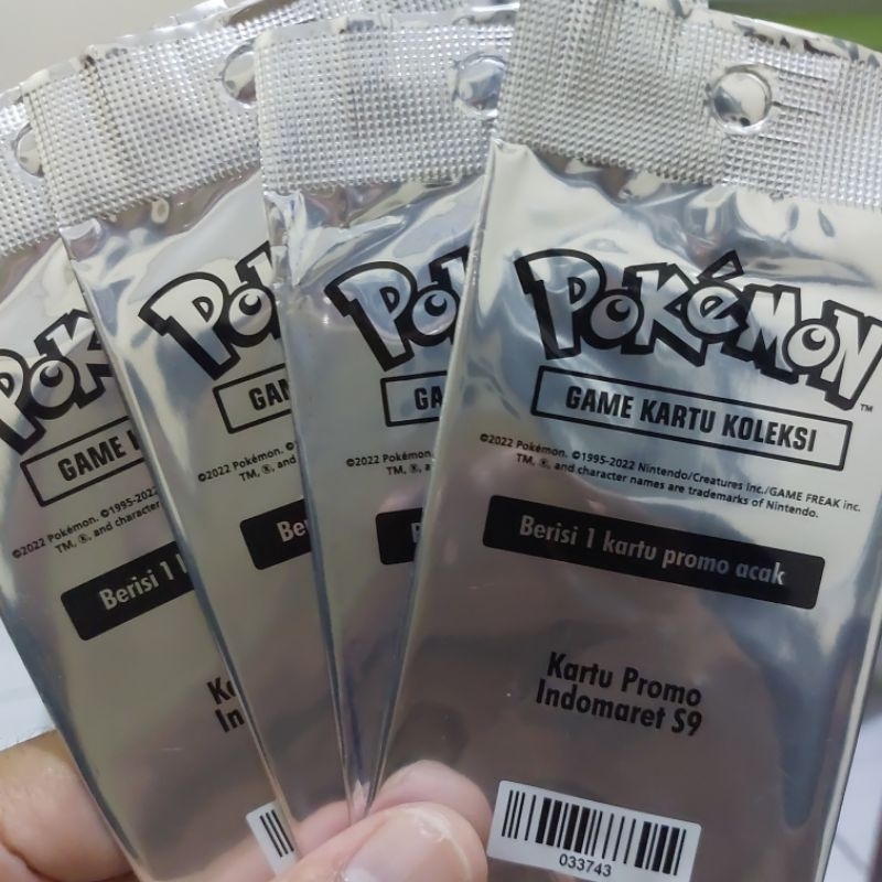 Kartu Pokemon Promo Indomaret Sealed Pokemon TCG Indonesia