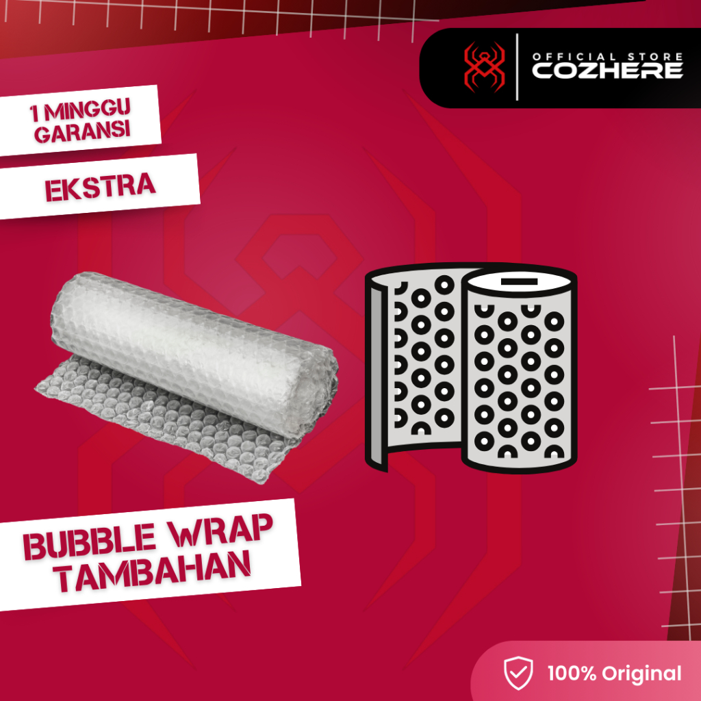 

Tambahan Bubble Wrap Ekstra Ekstra Bubble Wrap