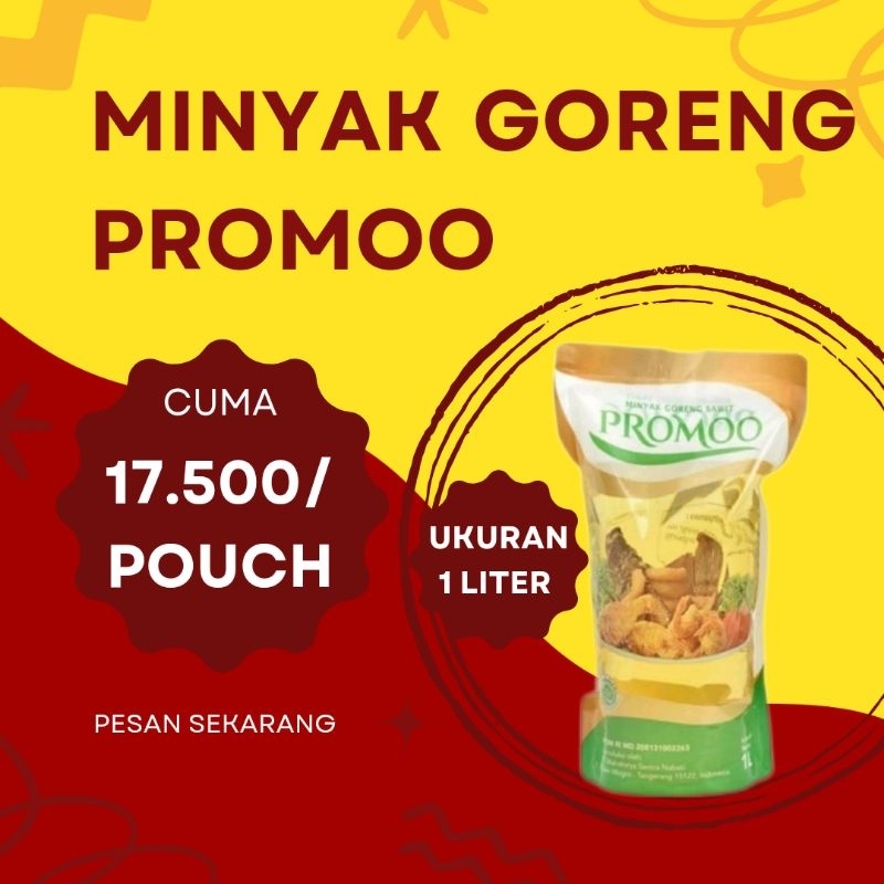 

minyak goreng promoo 1 liter