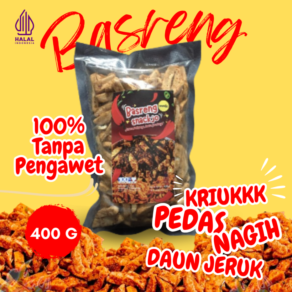 

BASRENG PEDAS DAUN JERUK 400 G