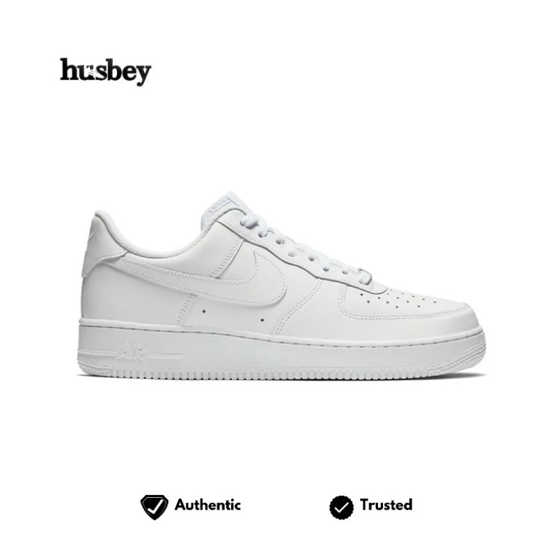 NIKE AIR FORCE 1 TRIPLE WHITE MEN