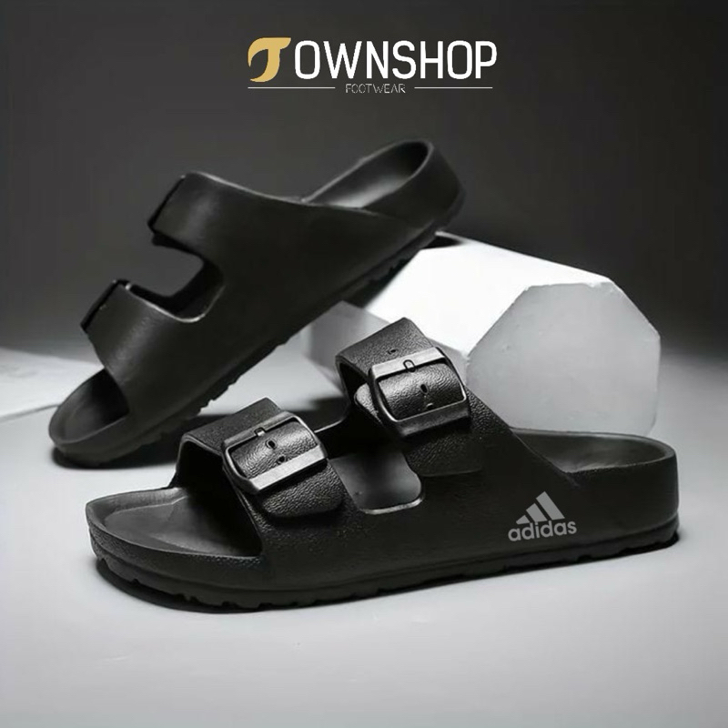 Sandal Slop Pria Sandal karet Sendal Slide Sandal Slip On Wanita Cowok Terbaru
