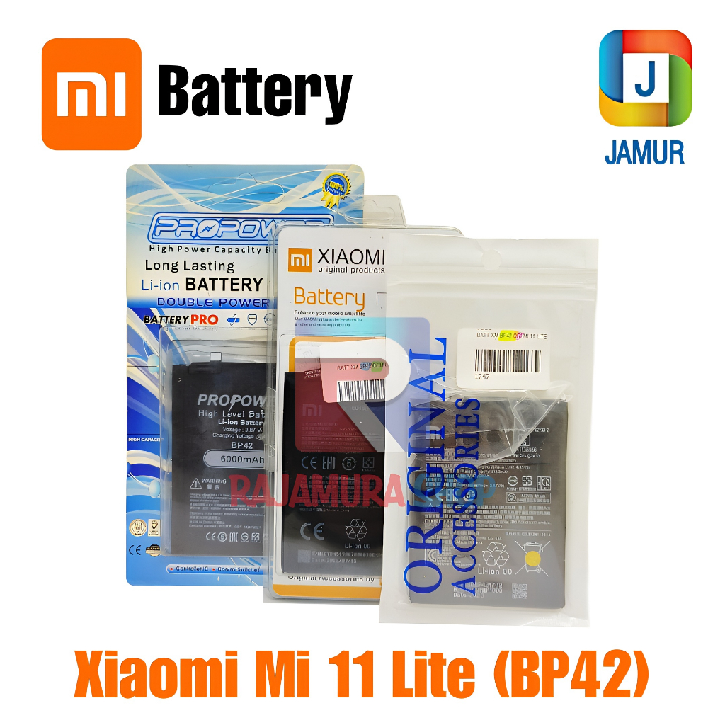 BATERAI XIAOMI Mi 11 LITE BP42 BATRAI XIAOMI Mi 11 LITE BATRE XIAOMI Mi 11 LITE