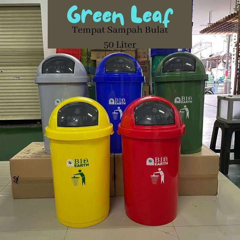 GREEN LEAF - Tempat Sampah 50 liter BIO Dustbin 2150