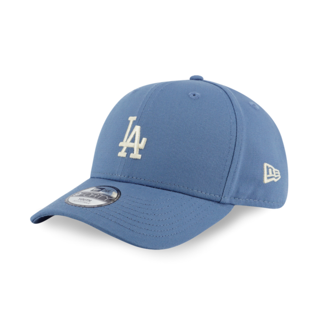 Topi Anak New Era Cap Los Angeles Dodgers Color Era Faded Blue Kids 9Forty Adjustable Original